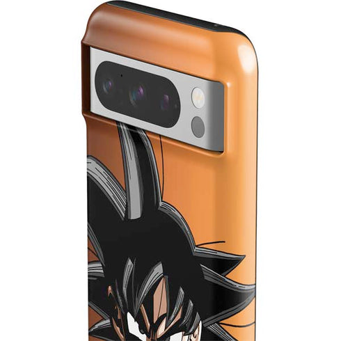 Dragon Ball Z Goku Portrait Google Pixel 8 Pro Impact Case